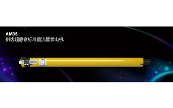 AM35 斜齒超靜音標(biāo)準(zhǔn)直流管狀電機(jī)