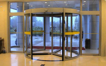 三翼氟碳噴涂自動(dòng)旋轉(zhuǎn)門