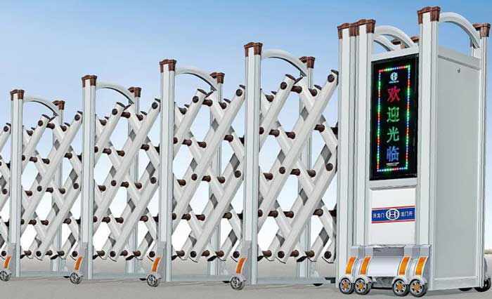 龍華（銀色）HL-LH1伸縮門