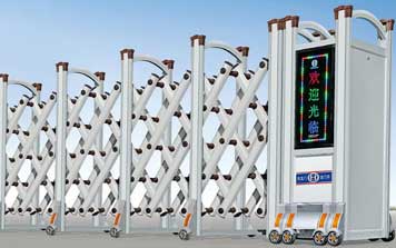 龍華（銀色）HL-LH1伸縮門