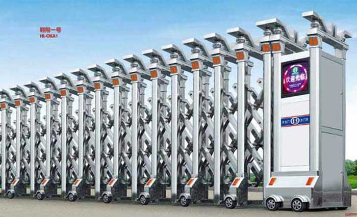 翱翔一號HL-OXA1不銹鋼伸縮門