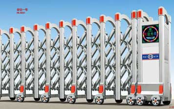 金鉆一號(hào)HL-JZA1不銹鋼伸縮門(mén)