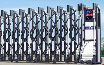 典雅系列華龍神韻HL-A02鋁合金伸縮門(mén)