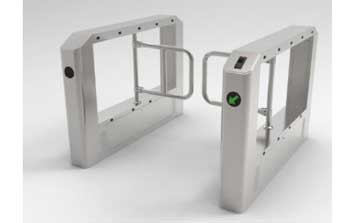 智能圓角擺閘指紋版