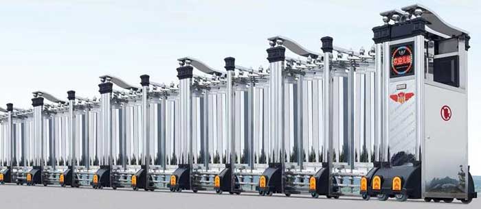 梟龍305A鋁合金伸縮門