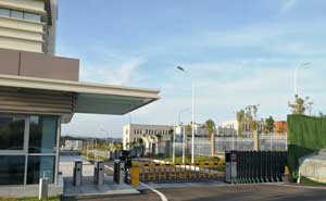 杭州潤生科技伸縮門案例