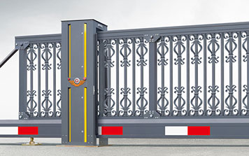 智能懸臂門918D（深灰）