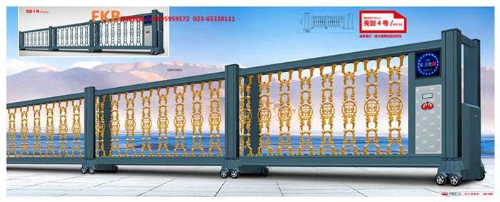 亮劍4號分段門-灰色