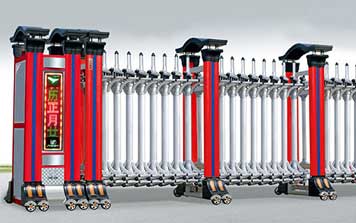 電動伸縮門 - 巨無霸分段系列一號伸縮門