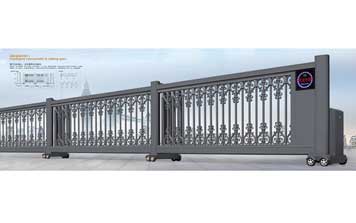 直線平移門 - 直線門