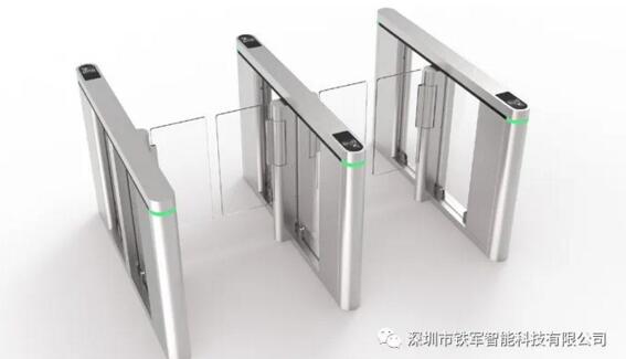 鐵軍智能上海渠道提供的高端寫字樓速通門閘機解決方案