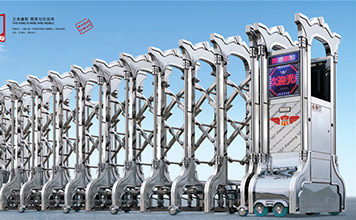 伸縮門-君威-970A（精鋼）