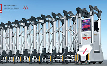 伸縮門-君威-970B（銀-深灰）