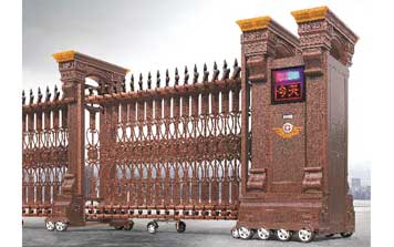 電動(dòng)伸縮門-耀系390A（古銅金）