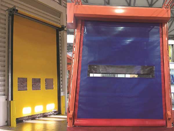 拉鏈?zhǔn)阶詣?dòng)修復(fù)快速卷簾門