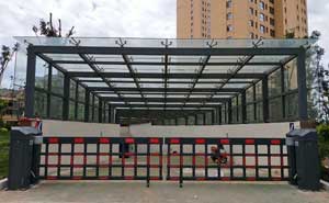 赤峰市雨潤(rùn)華府空降門系列工程