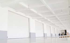 寧波得力保溫滑升門案例