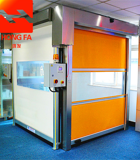 雷達pvc防塵快速卷簾門廠家直銷