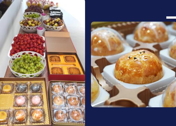 中秋團(tuán)圓，吃月餅