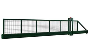 懸浮平移門 - 工業(yè)無軌門系列-IV-C/D型網(wǎng)片工業(yè)無軌懸浮門