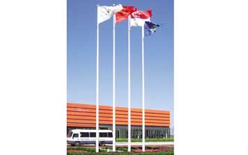 旗桿 - 噴塑旗桿