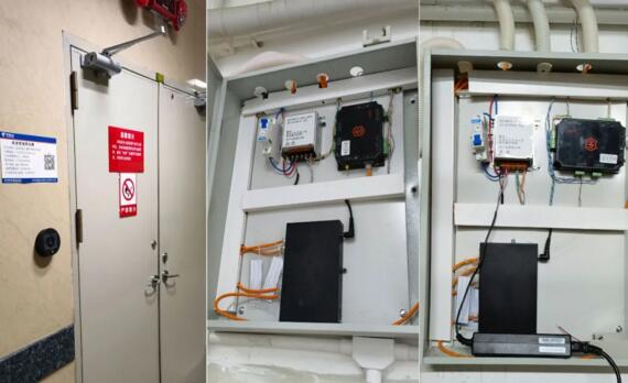 深圳電信機(jī)房令令產(chǎn)品安裝實(shí)景圖