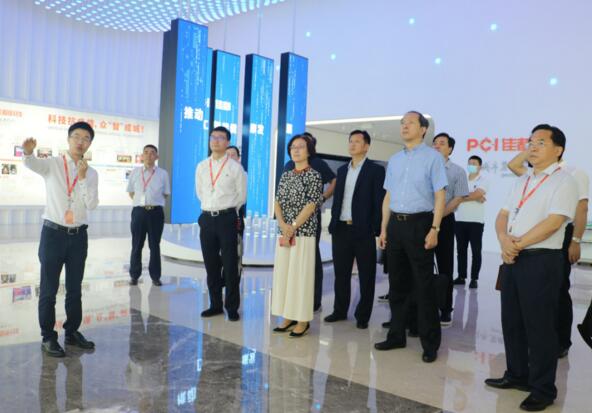 江西省委常委、副省長(zhǎng)吳忠瓊一行調(diào)研佳都科技