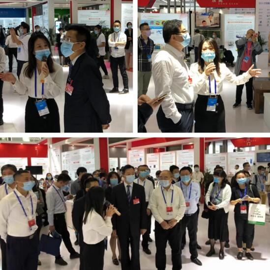 廣東省科技廳領導參觀佳都展臺