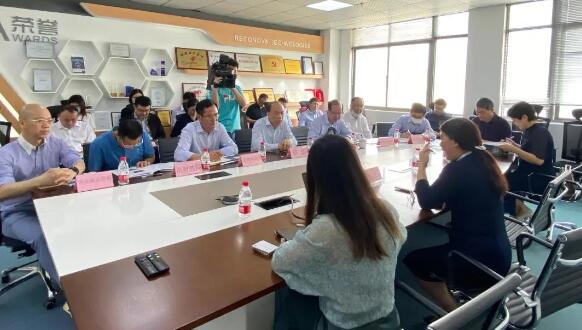 廈門市市委常委黃強一行調研瑞為技術