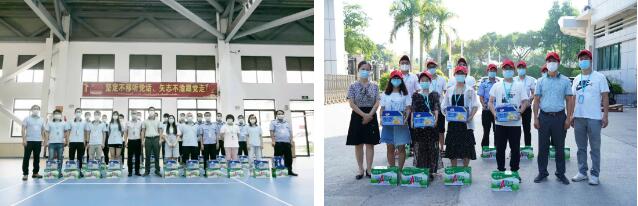 立林黨總支為戰(zhàn)疫在一線的立林黨員、志愿者送上慰問