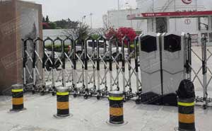 深圳寶安機(jī)場(chǎng)升降柱案例 - 中出網(wǎng)-智能出入口與停車充電門戶