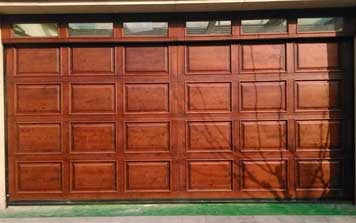 實木車庫門LM001