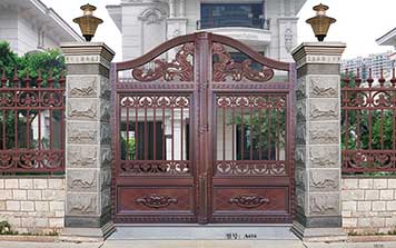庭院別墅大門(mén) - A616鋁藝庭院大門(mén)