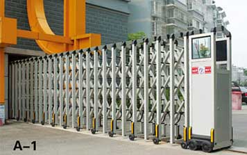 電動伸縮門 - A-1銀珍珠系列電動伸縮門