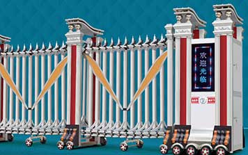 電動(dòng)伸縮門(mén) - D-1巨無(wú)霸系列電動(dòng)伸縮門(mén)