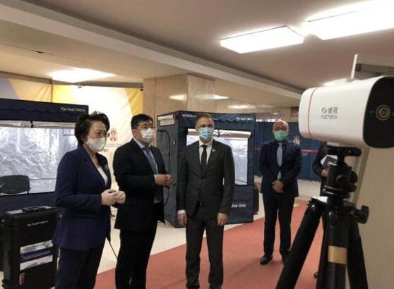 同方威視捐贈塞爾維亞內(nèi)務部的抗疫設備交接儀式順利舉行