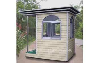 崗亭 - 金屬雕花板崗亭