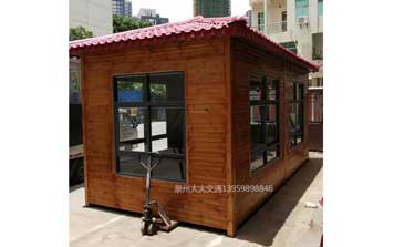 崗亭 - 防腐木崗亭