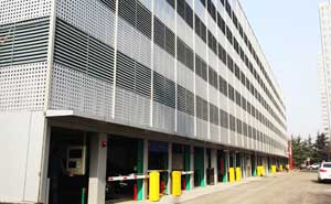 濰坊市高新區(qū)管委會6層機(jī)械式平面移動立體車庫案例