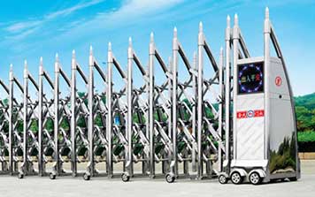 電動伸縮門 - 忠誠衛(wèi)士-A不銹鋼電動門