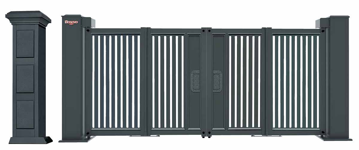 簡(jiǎn)式中柱折疊門H868-02