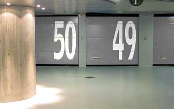 集體車庫(kù)滑升門