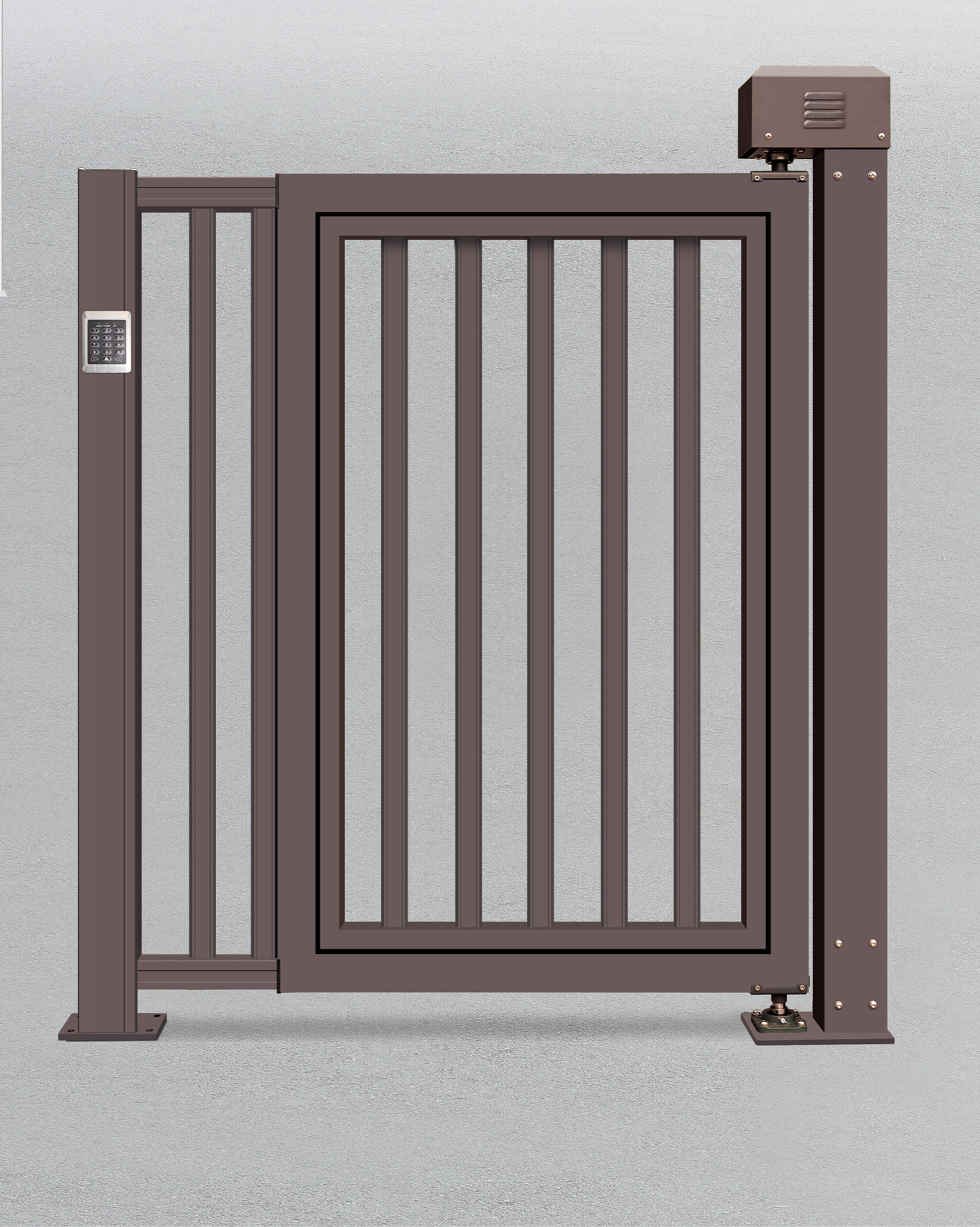 通道小門-A3(咖啡色)