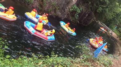 五泄叢林探險漂流