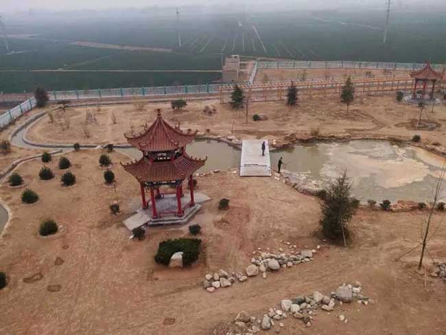 夏津縣頤養(yǎng)院涼亭案例 - 中出網(wǎng)-智能出入口與停車充電門(mén)戶