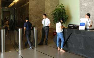 東莞萬科中心成功應(yīng)用德生訪客機案例