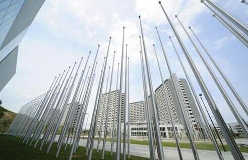 設計臺州不銹鋼錐形旗桿采集云數據