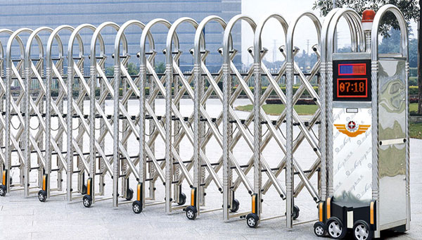 喜迎陽(yáng)泉出安智能伸縮門(mén)進(jìn)駐公爵壹號(hào)